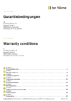 Garantiebedingung